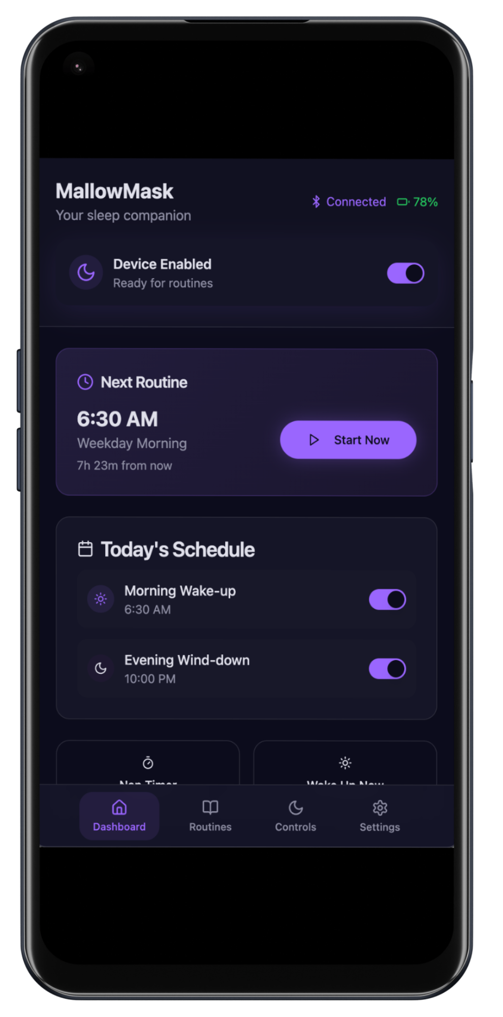 MorningMallow App Screenshot